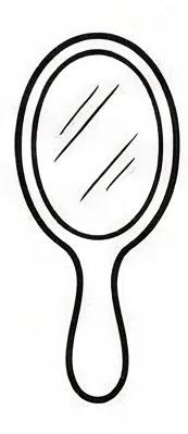 a magnit with a black outline.webp